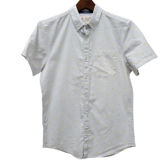 Penguin Heritage Slim-Fit Short Sleeves Shirt Size Small Men Excellent Condition - Picture 1 of 7